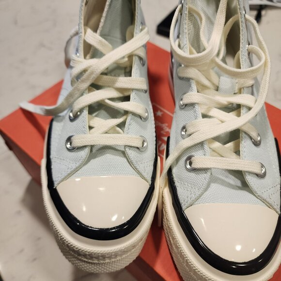 Converse Chuck 70 Plus High Top Shoes Size Women’s 7.5 NEW BLUE MENS 5.5 UNISEX - Picture 6 of 10